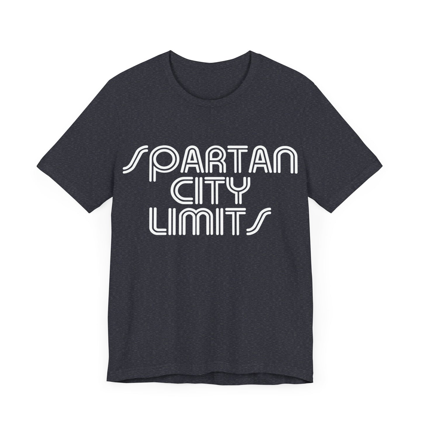 Adult Spartan City Limits Tshirt