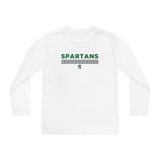 Youth Spartans Basketball Performance Shooting Shirt