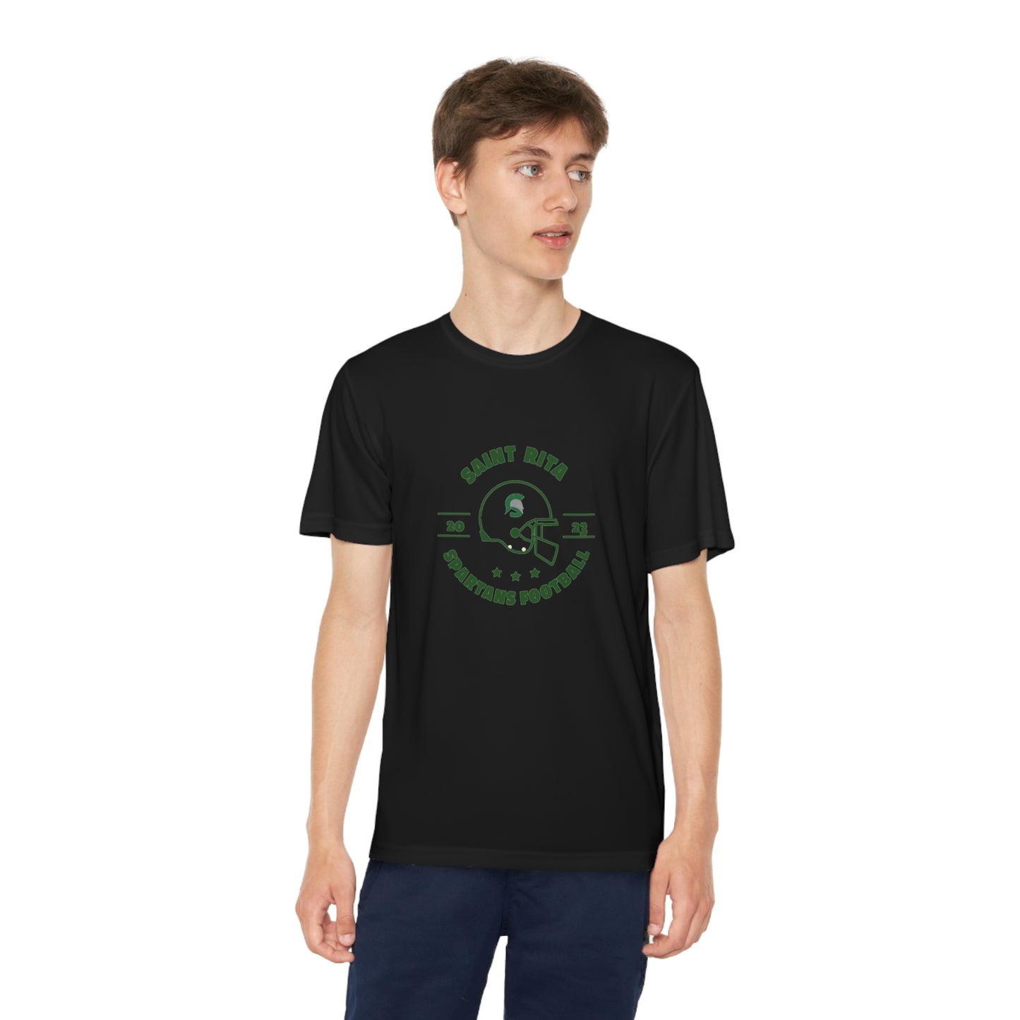 Youth Spartans Football Competitor Tee
