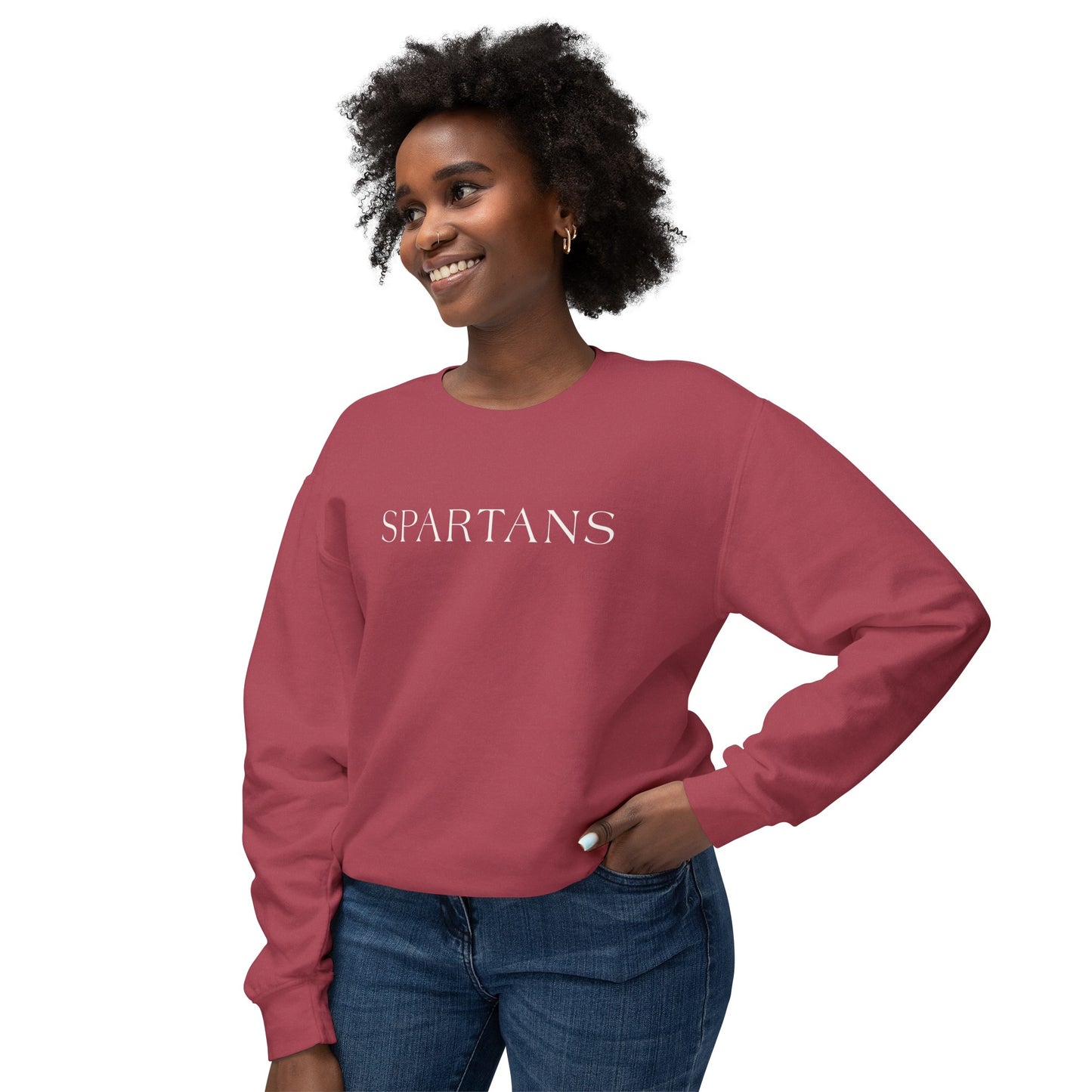 Beachy Spartans Crewneck Sweatshirt