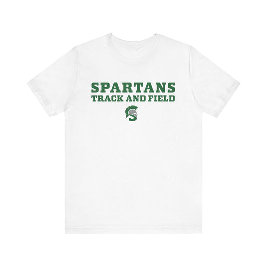 Adult Spartans Track and Field Tshirt