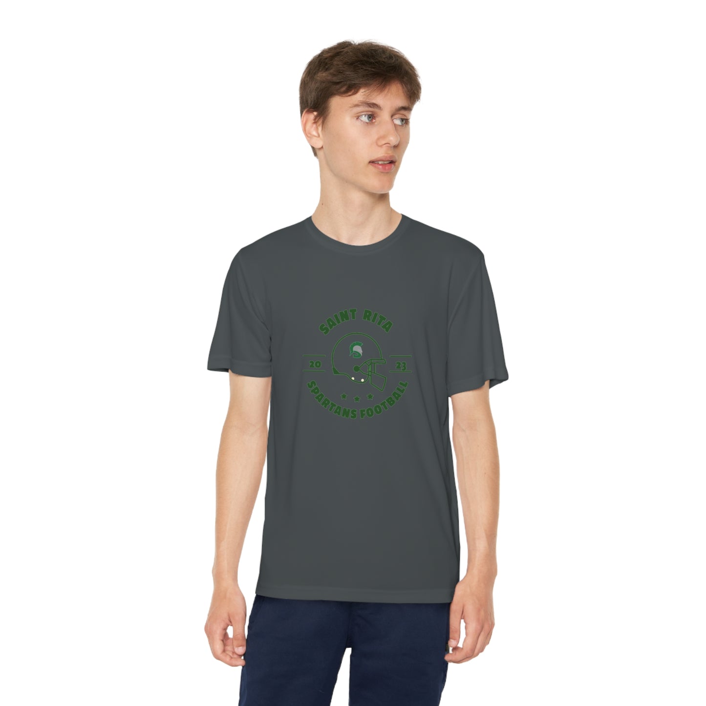 Youth Spartans Football Competitor Tee