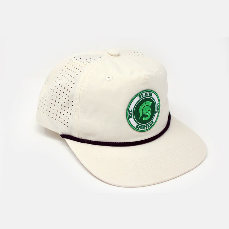 Cream Spartans Hat