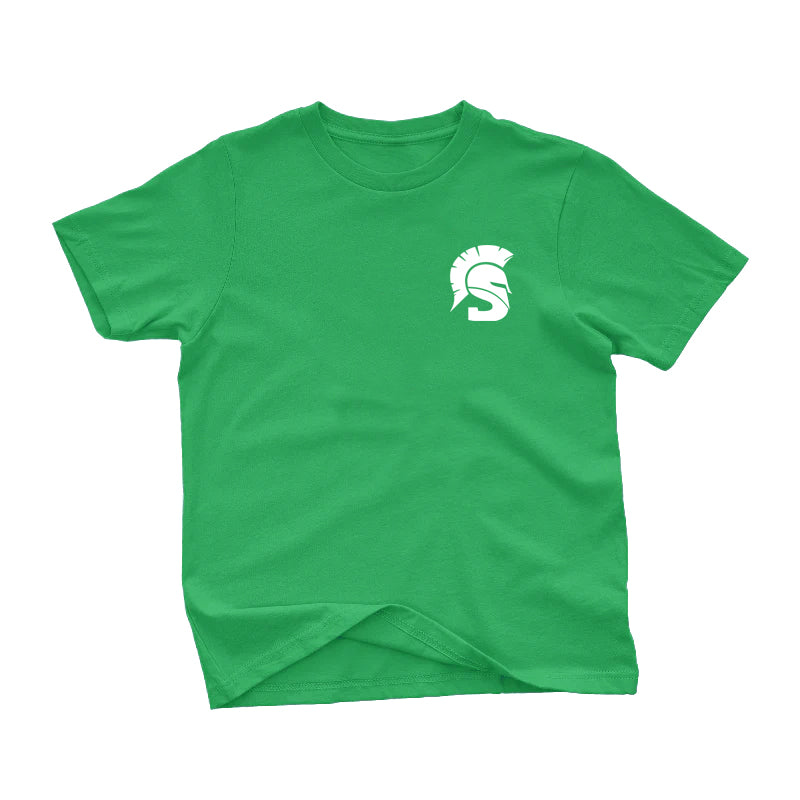 Adult Spartan Kelly Green Athletics Tshirt