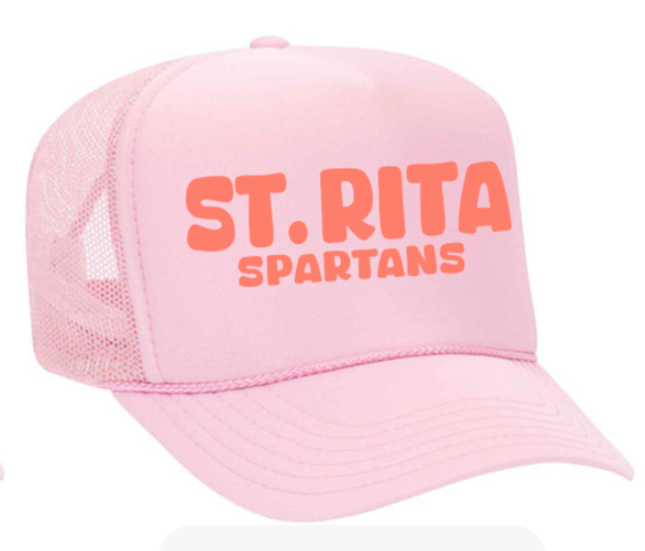 Pink St. Rita Trucker Hat