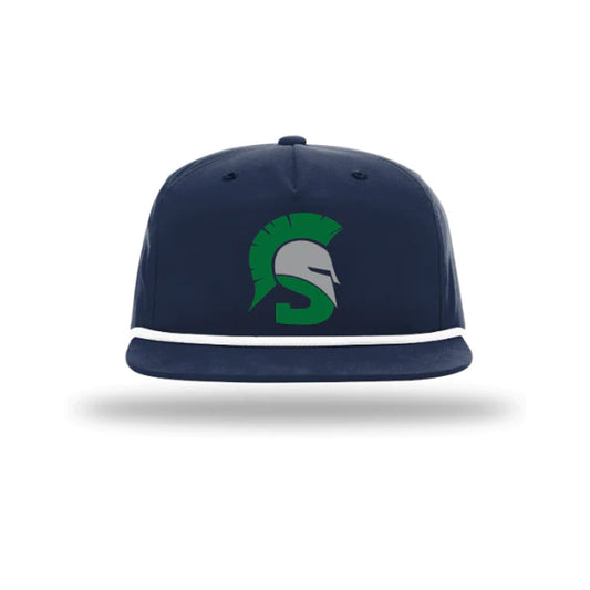Navy Spartans Rope Hat