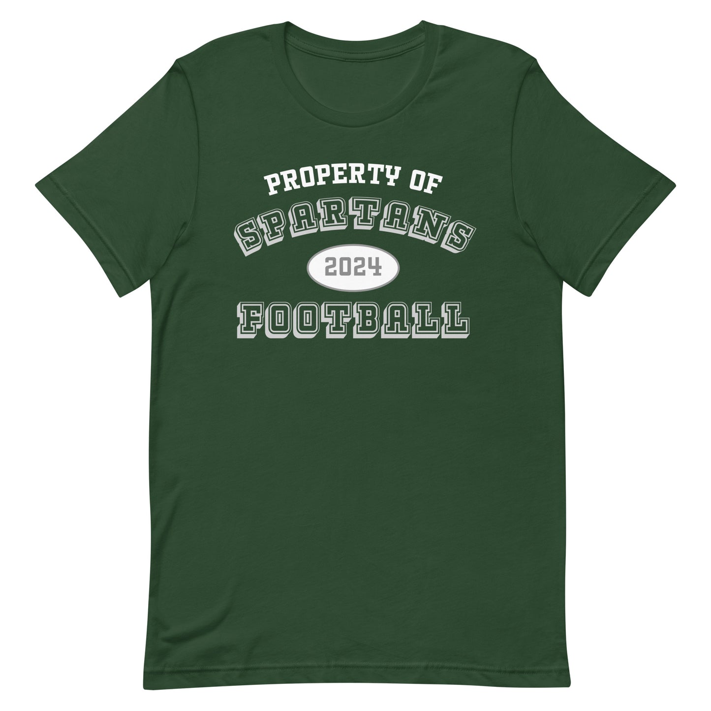 Property Of Spartans Football T-Shirt
